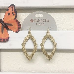 Panacea tear drop earrings